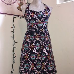 Anthropologie Edme & Esylite Primula Halter Dress